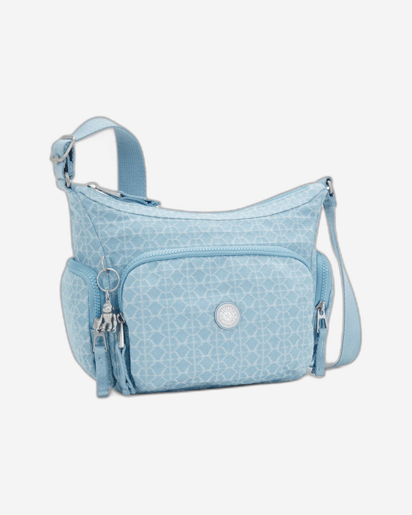 Kipling Gabb S Light Denim Jq Medium Crossbody I7367-3LL
