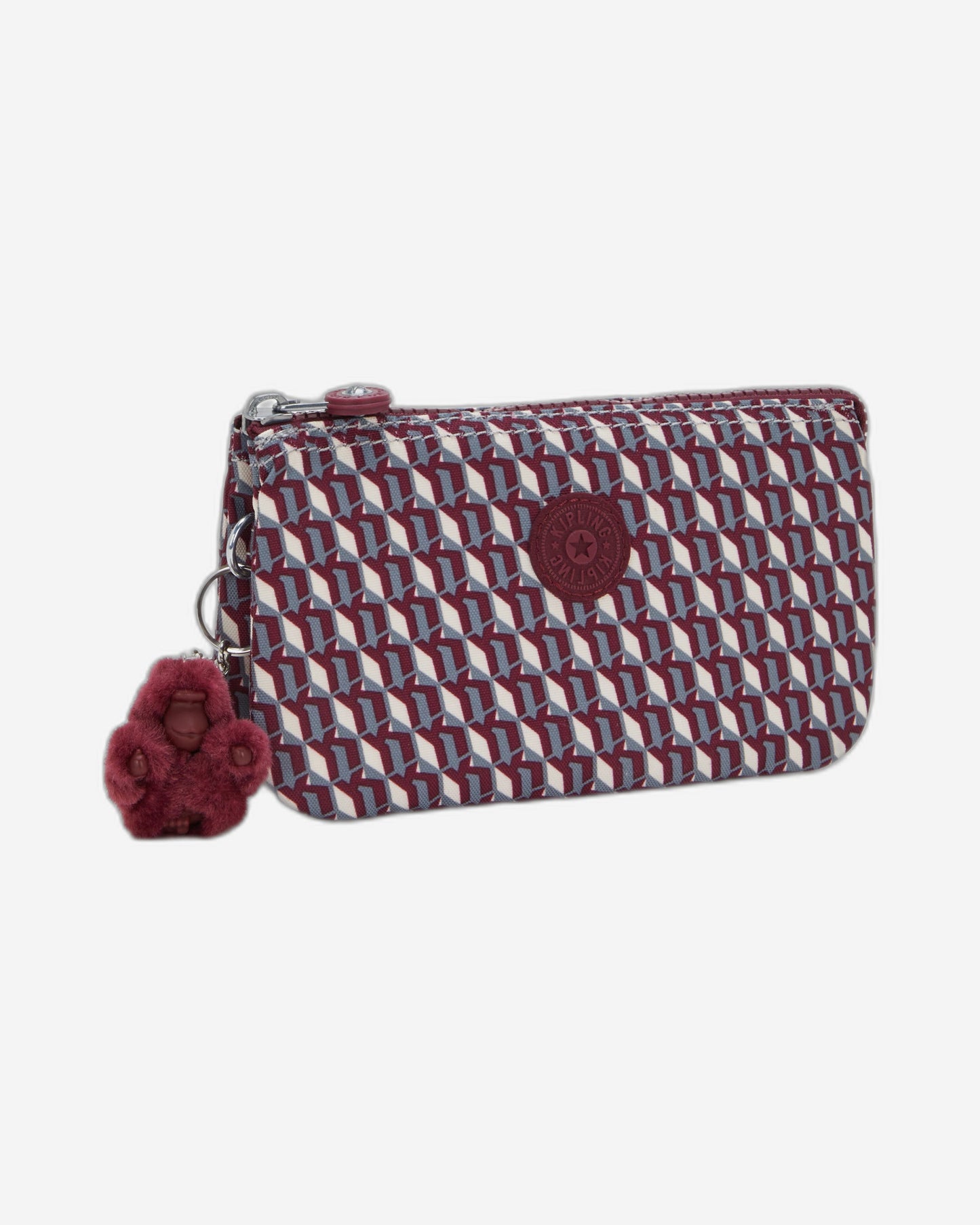 Kipling Creativity L 3Dk Wine Large purse I7410-1PB