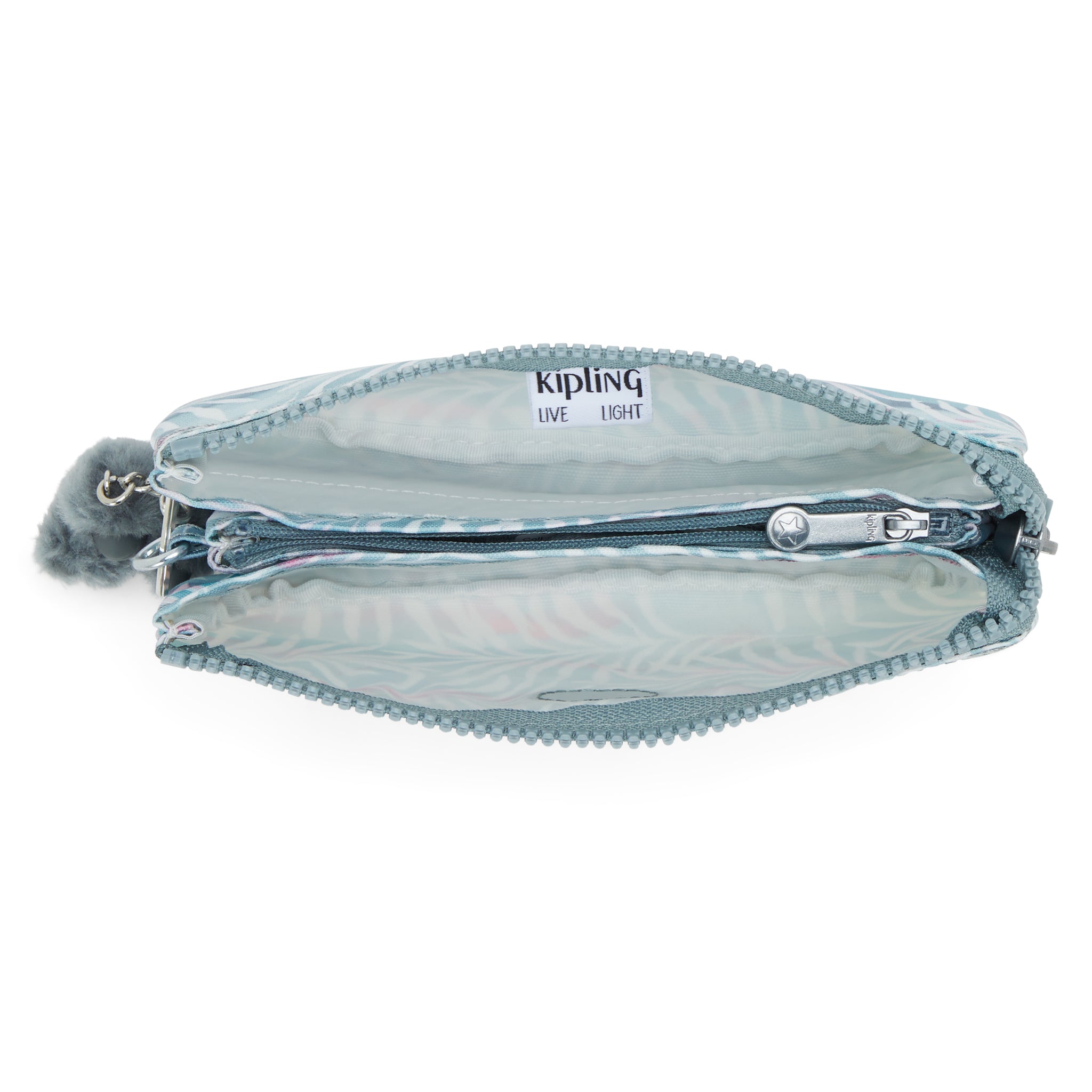 Kipling Creativity L Palmtree Leaves Purse I7410-3QN