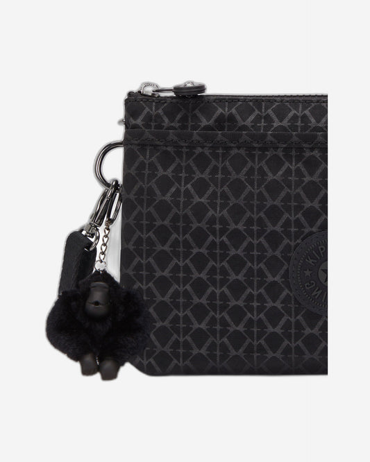 Kipling Riri Signature Emb Large Pouch with Crossbody Strap C2I7502-K59