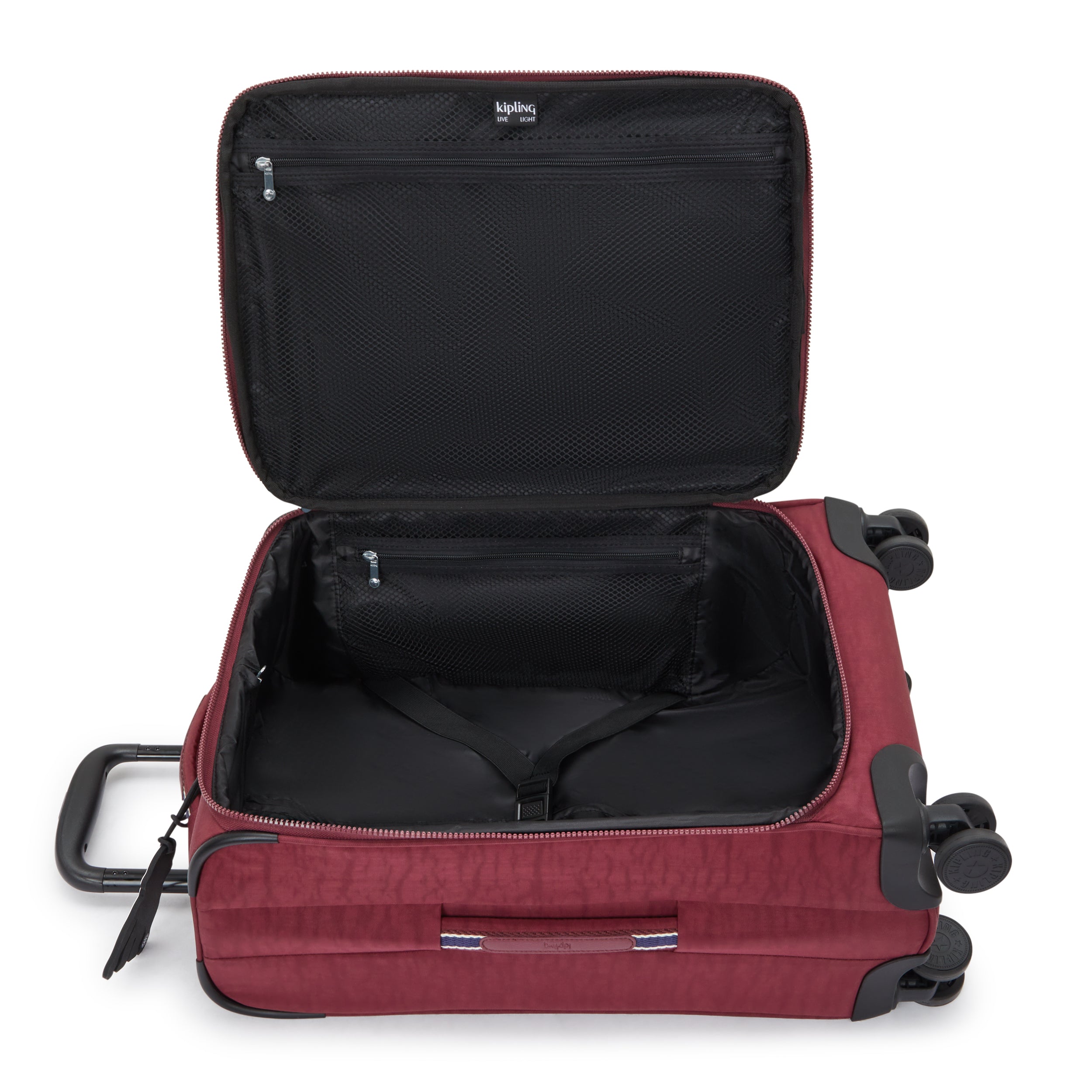 Kipling New Youri Spin S Lounge Wine Wheeled Luggage I7504-5FW