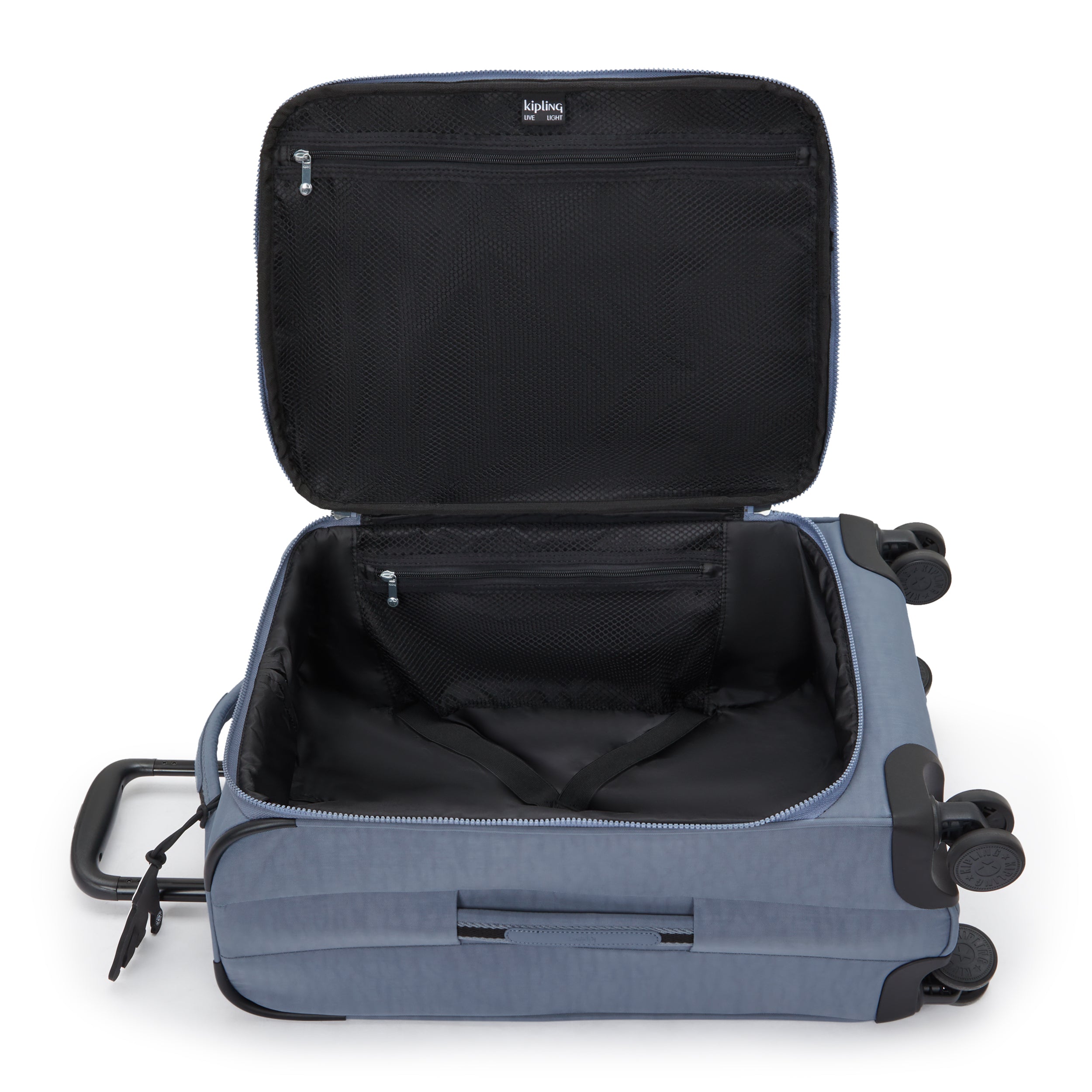 Kipling New Youri Spin S Blue Stone Wheeled Luggage I7504-6FB