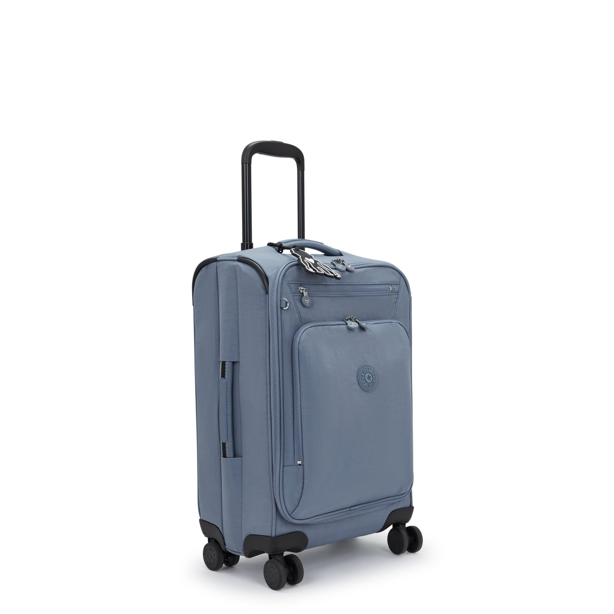 Kipling New Youri Spin S Blue Stone Wheeled Luggage I7504-6FB
