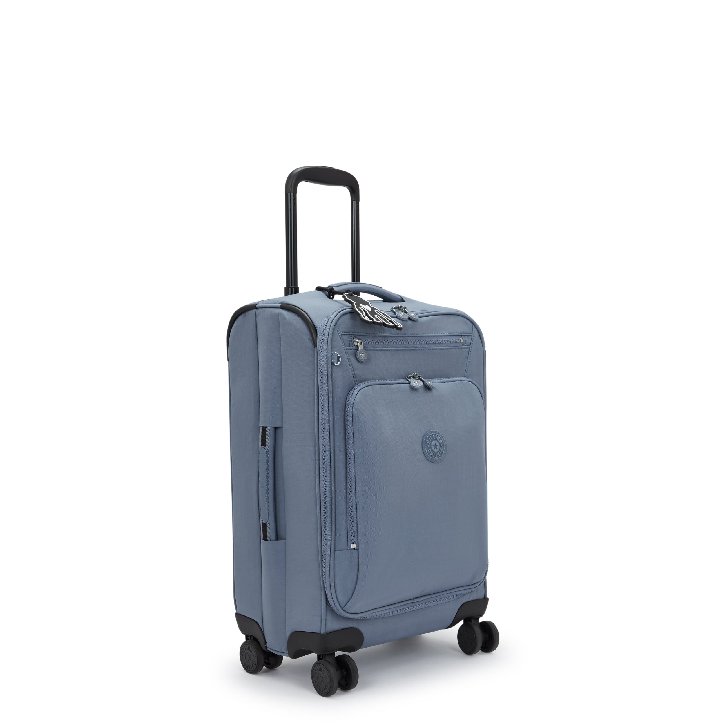 Kipling New Youri Spin S Blue Stone Wheeled Luggage I7504-6FB