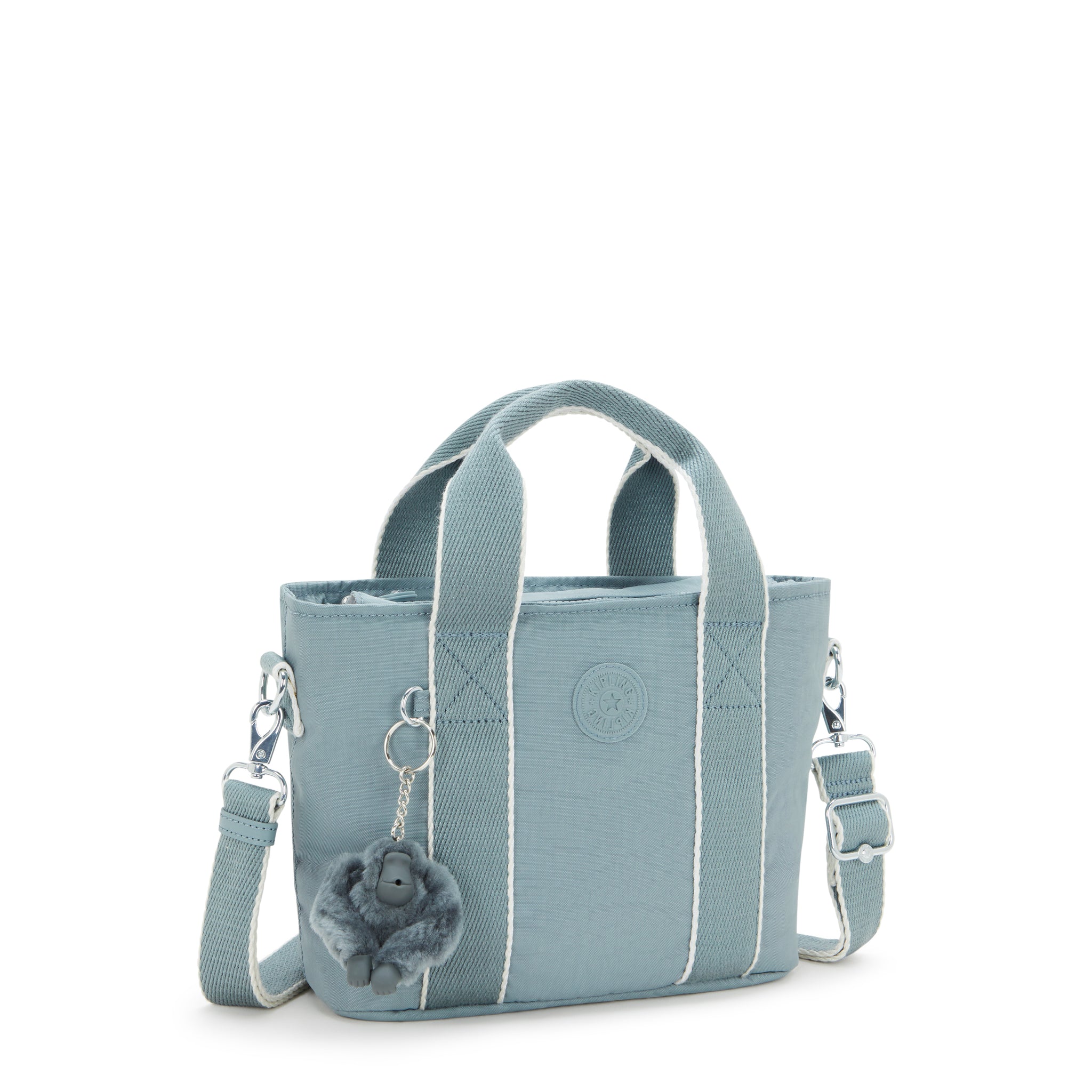 Kipling Minta Relaxed Grey Shoulder Bag I7541-3NL
