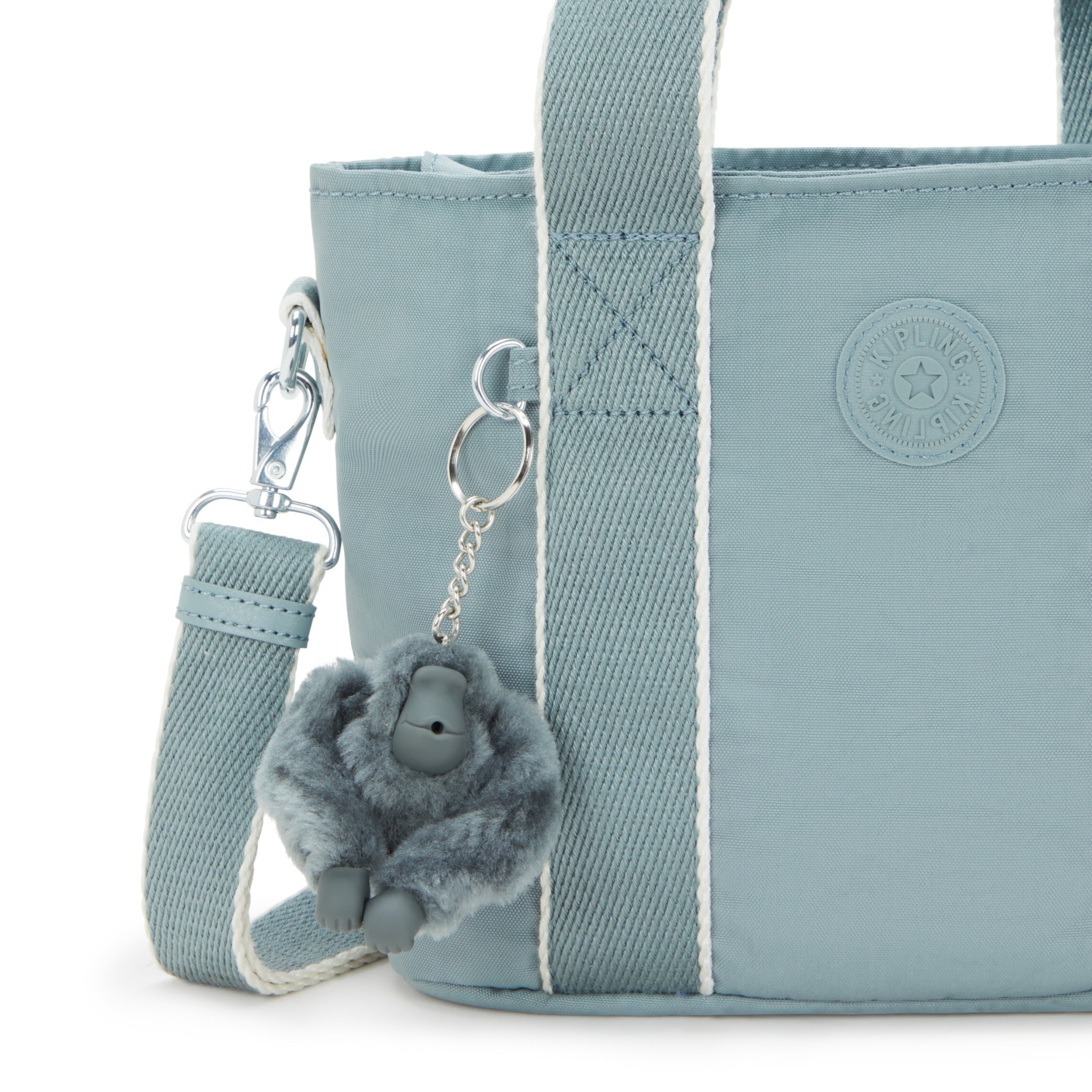 Kipling Minta Relaxed Grey Shoulder Bag I7541-3NL