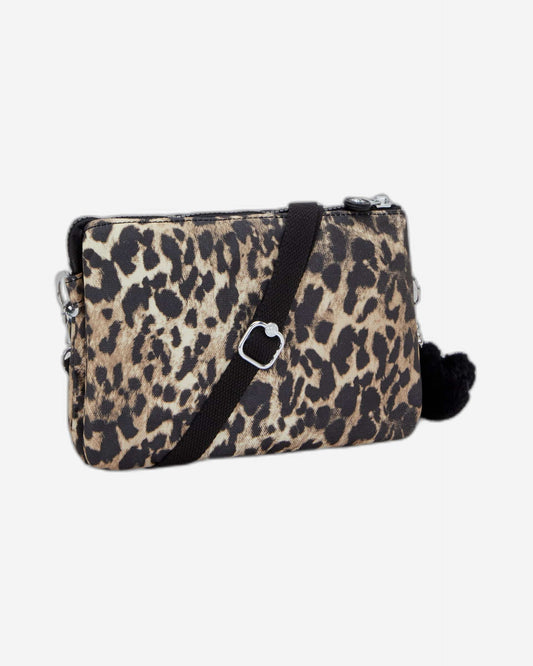 Kipling Riri Wild Leopard Small Crossbody (with Removable Shoulderstrap) I7780-6JP