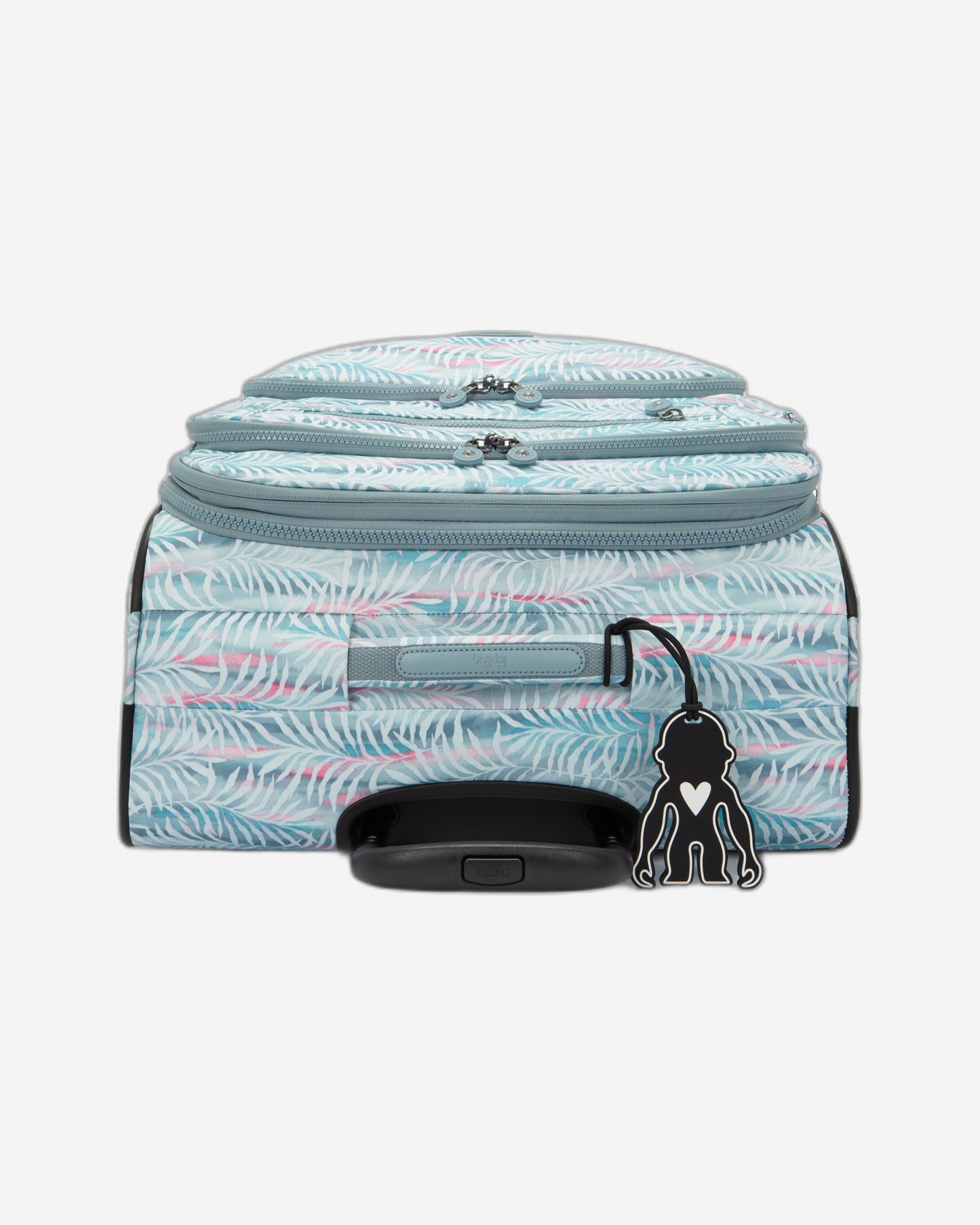 Kipling New Youri Spin M Palmtree Leaves Medium Expandable Wheeled Luggage I7788-3QN