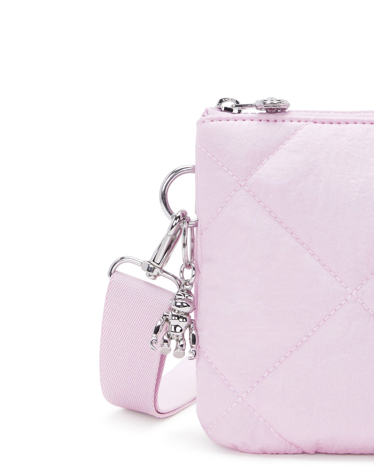 Kipling Riri Blooming P Qlt Large Pouch with Crossbody Strap C2I7824-AQ1