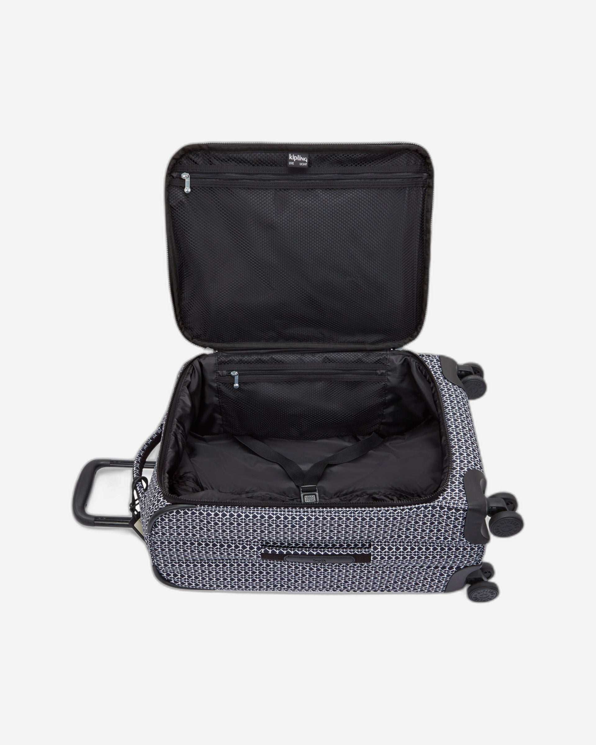 Kipling New Youri Spin S Signature Print Small Cabin Spinner C2I7916-DD2