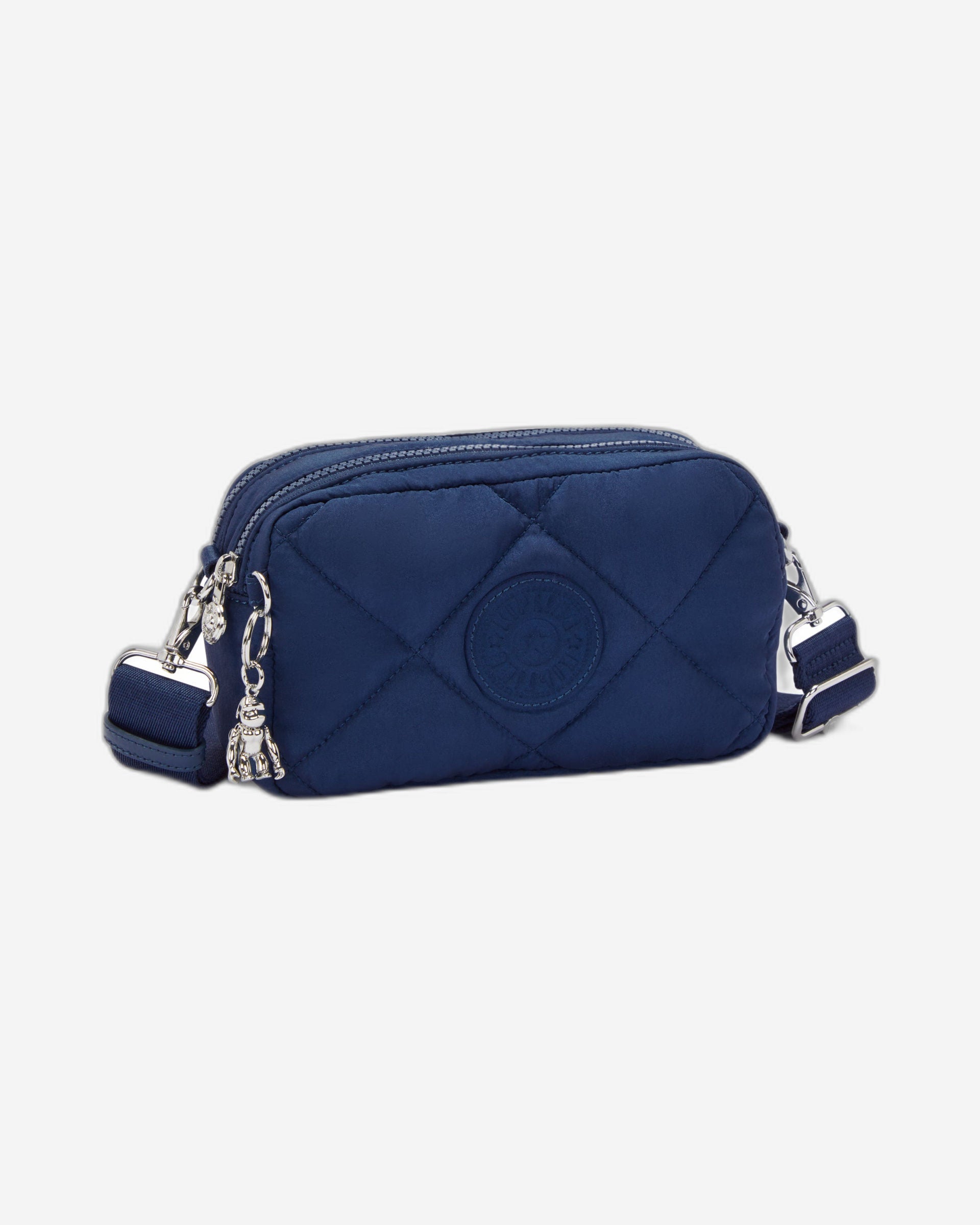 Kipling Milda Airy Blue Quilt Small Crossbody Bag I7919-93U