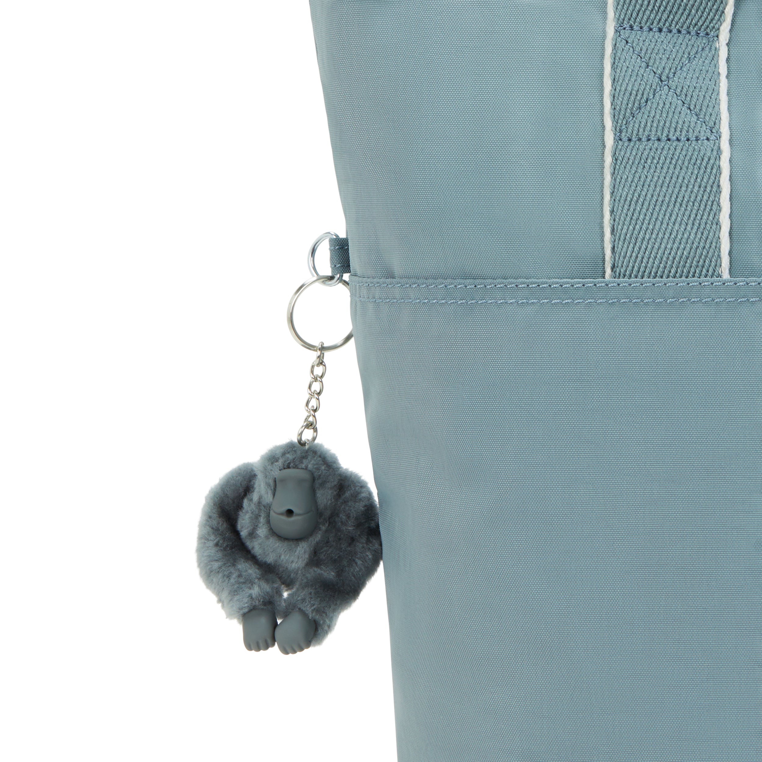 Kipling Hanifa Relaxed Grey Tote Bag I7937-3NL