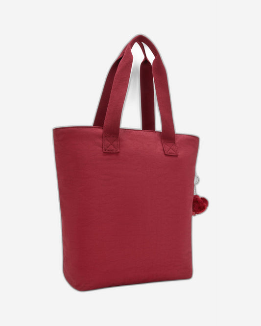 Kipling Hanifa Funky Red Large Tote I7937-4SS