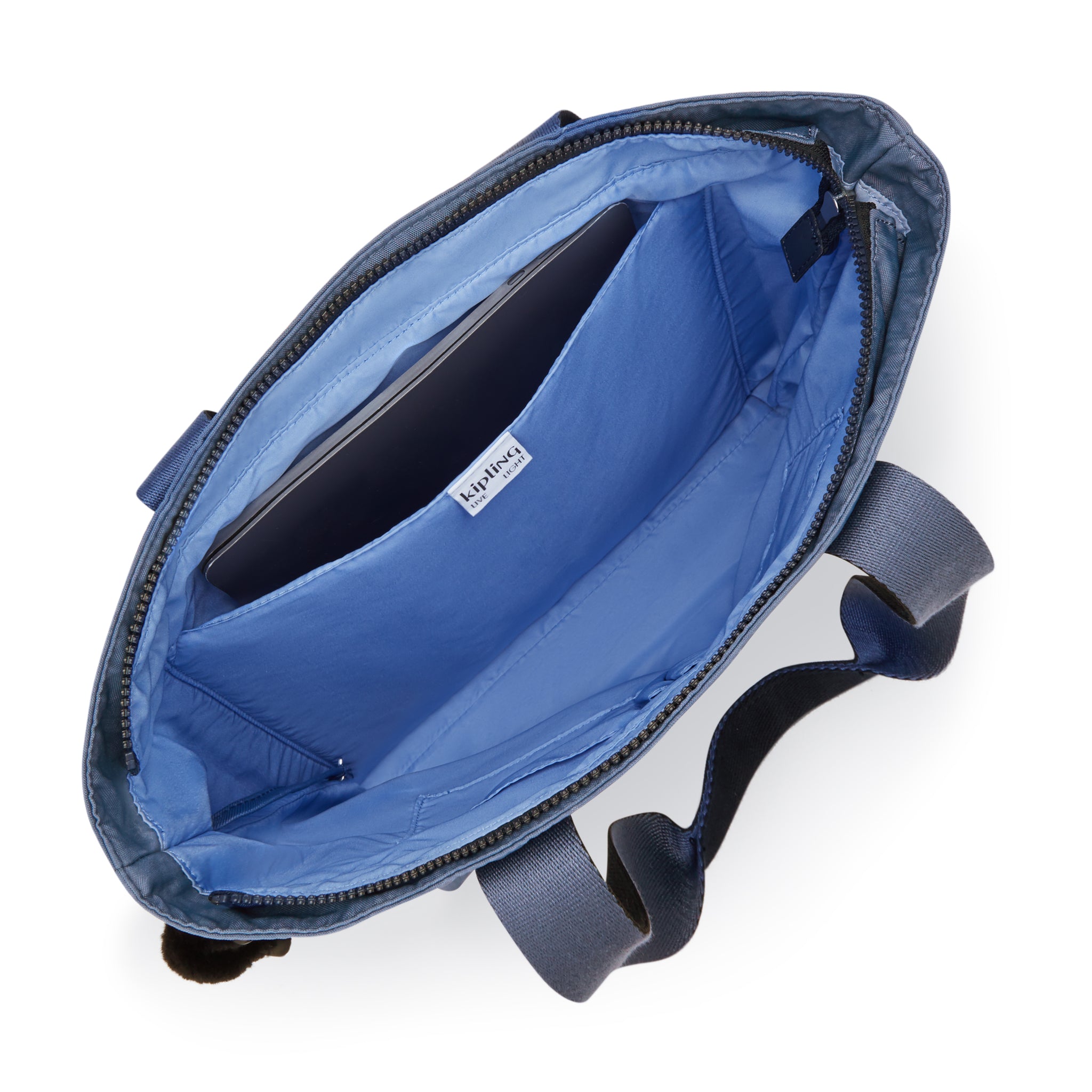 Kipling Hanifa Blue Lover Tote Bag I7937-56V