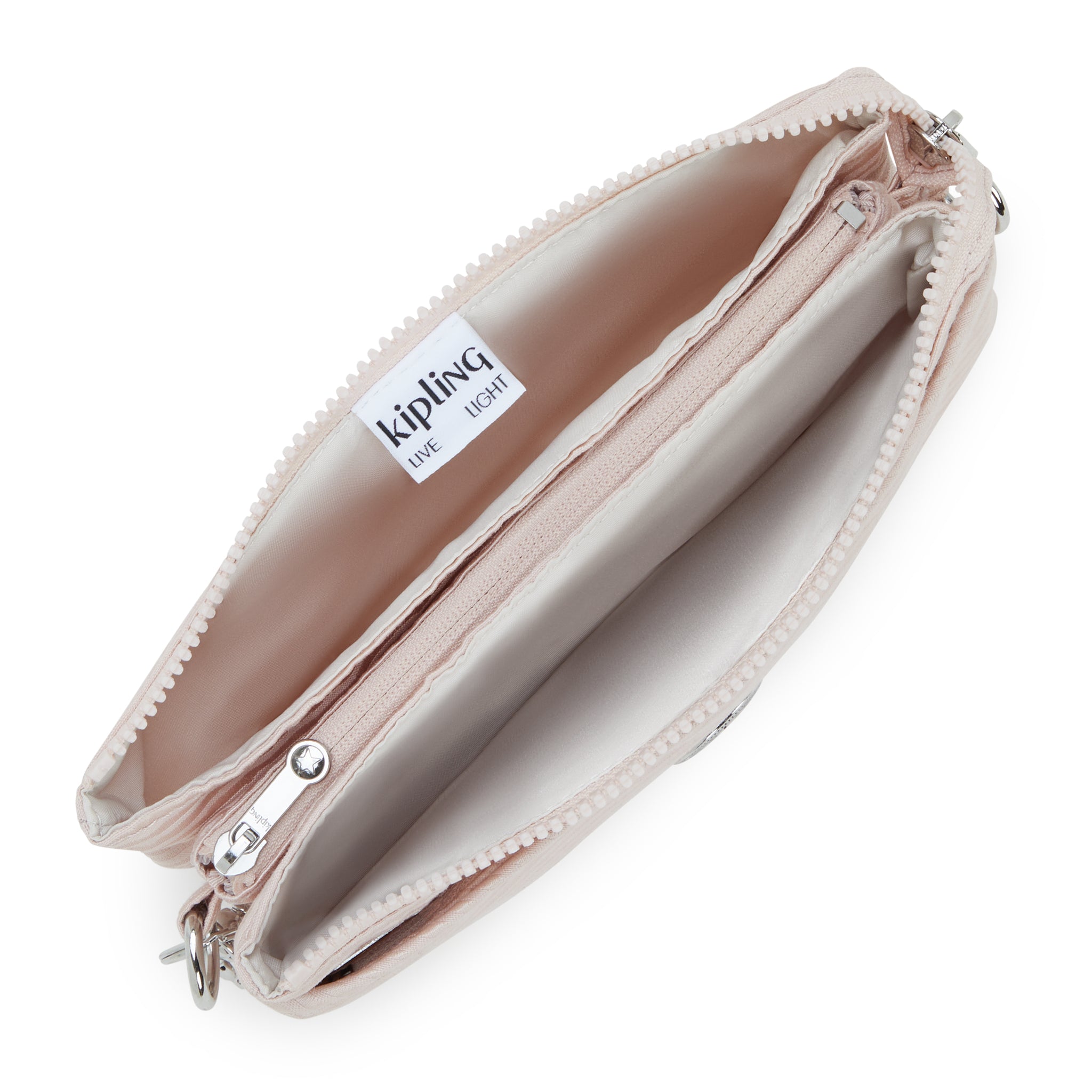 Kipling Riri Pink Pearl Jq Crossbody Bag I7967-9KF