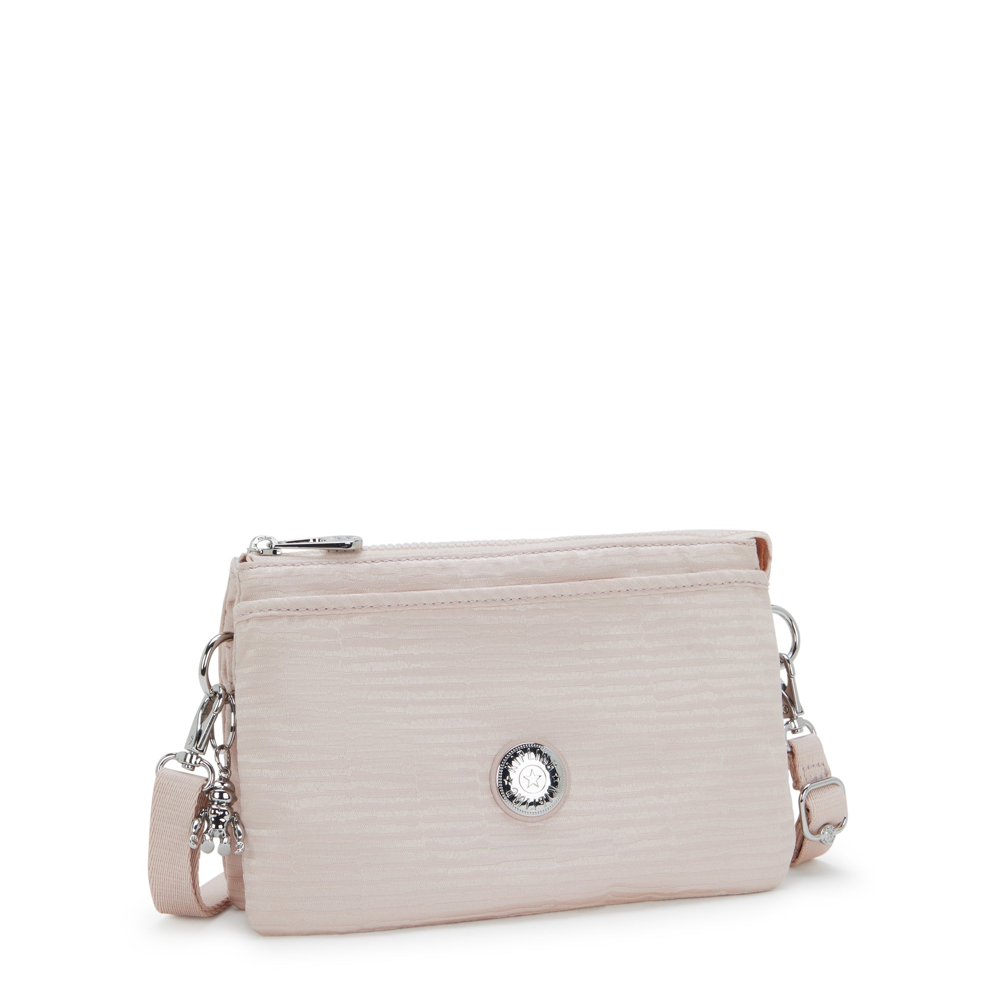 Kipling Riri Pink Pearl Jq Crossbody Bag I7967-9KF
