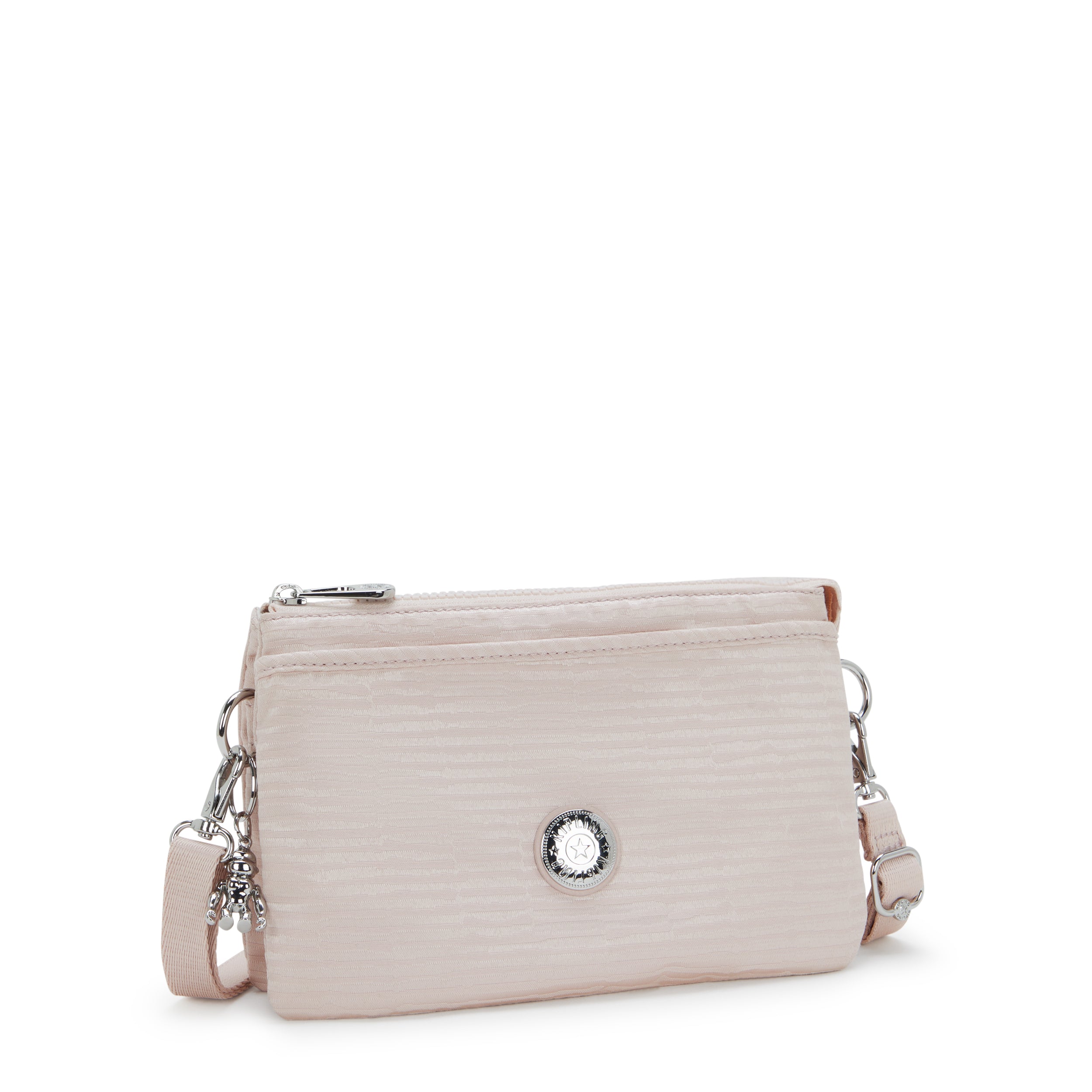 Kipling Riri Pink Pearl Jq Crossbody Bag I7967-9KF