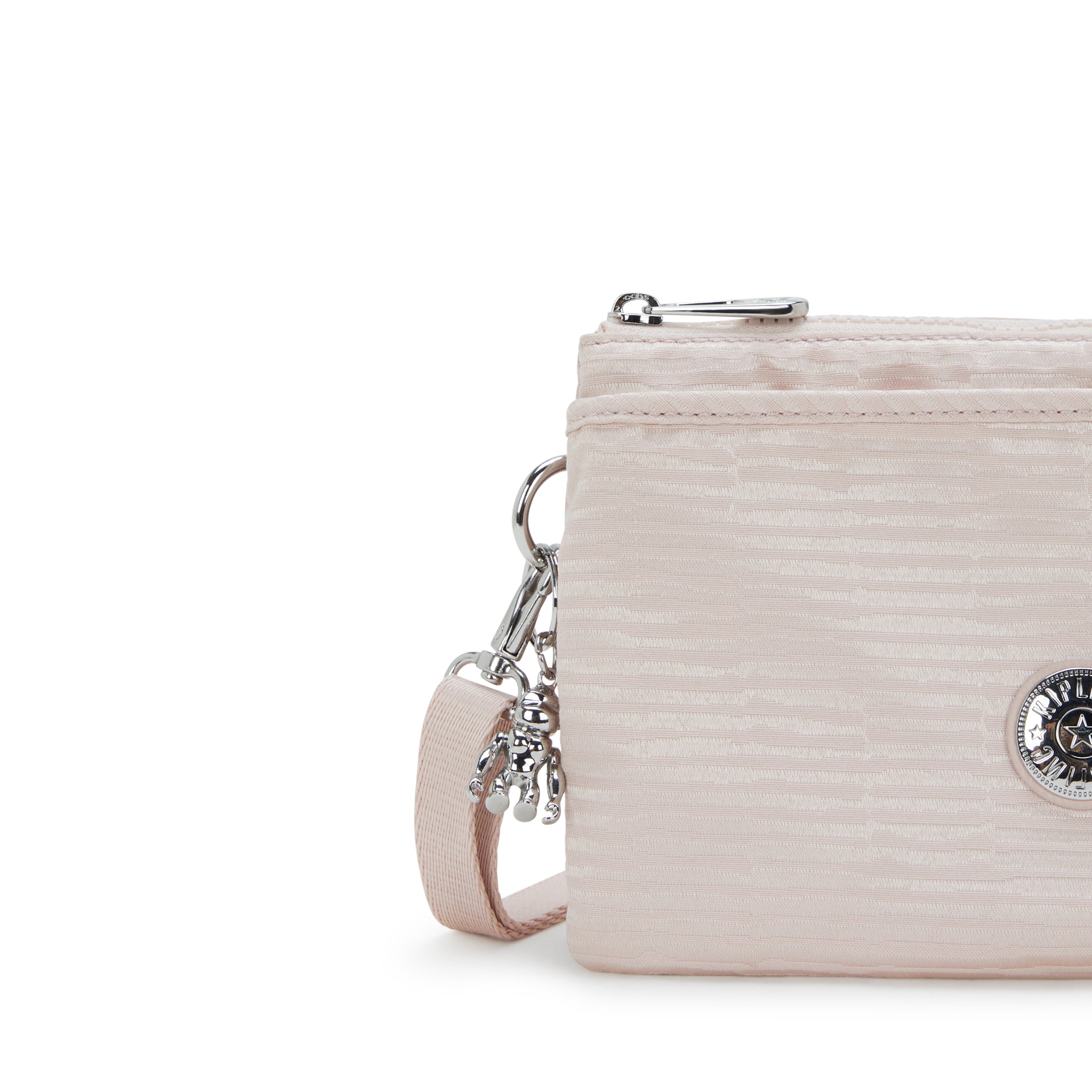 Kipling Riri Pink Pearl Jq Crossbody Bag I7967-9KF