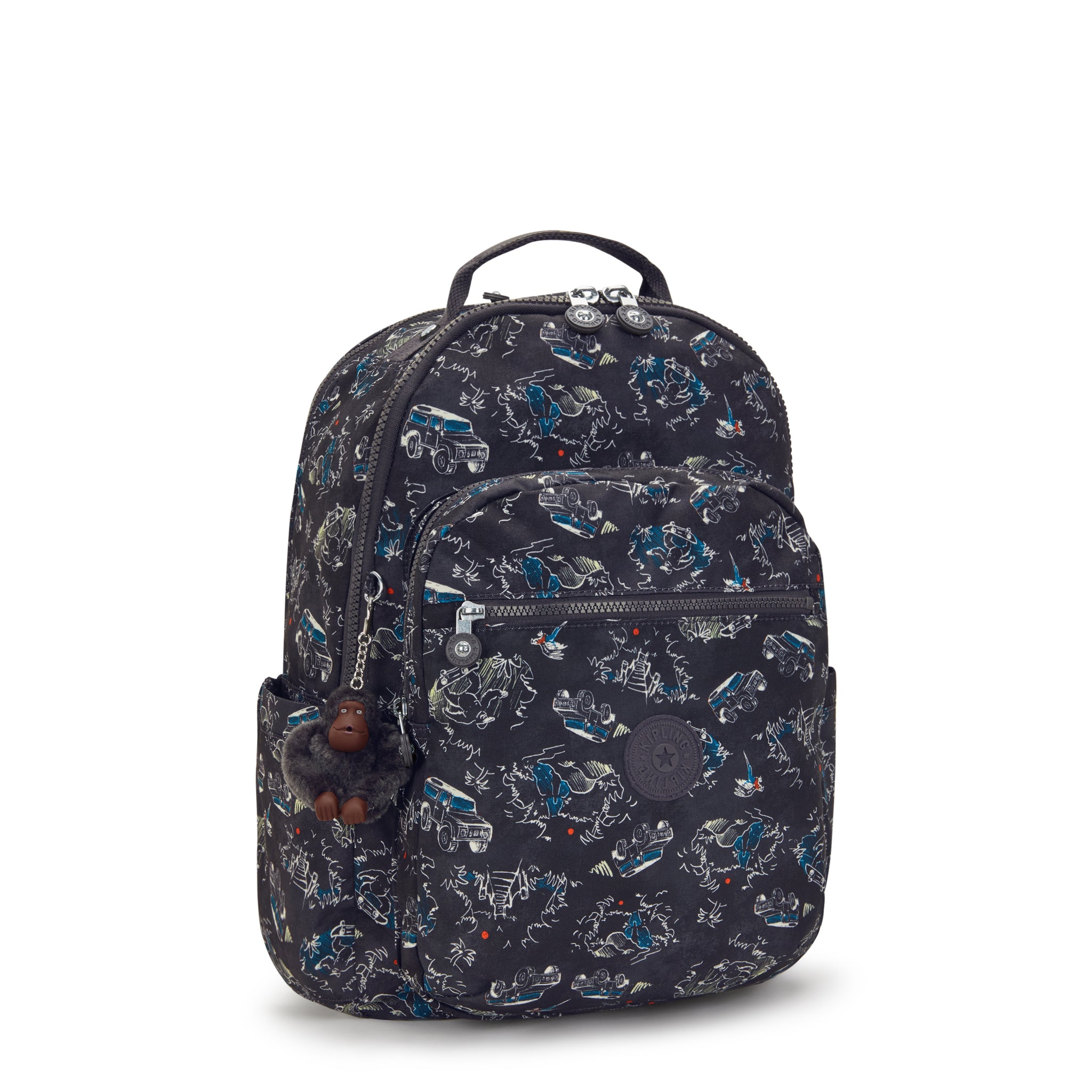 Kipling Seoul College Jungle Fun Race Backpack C2I7973-TJ3