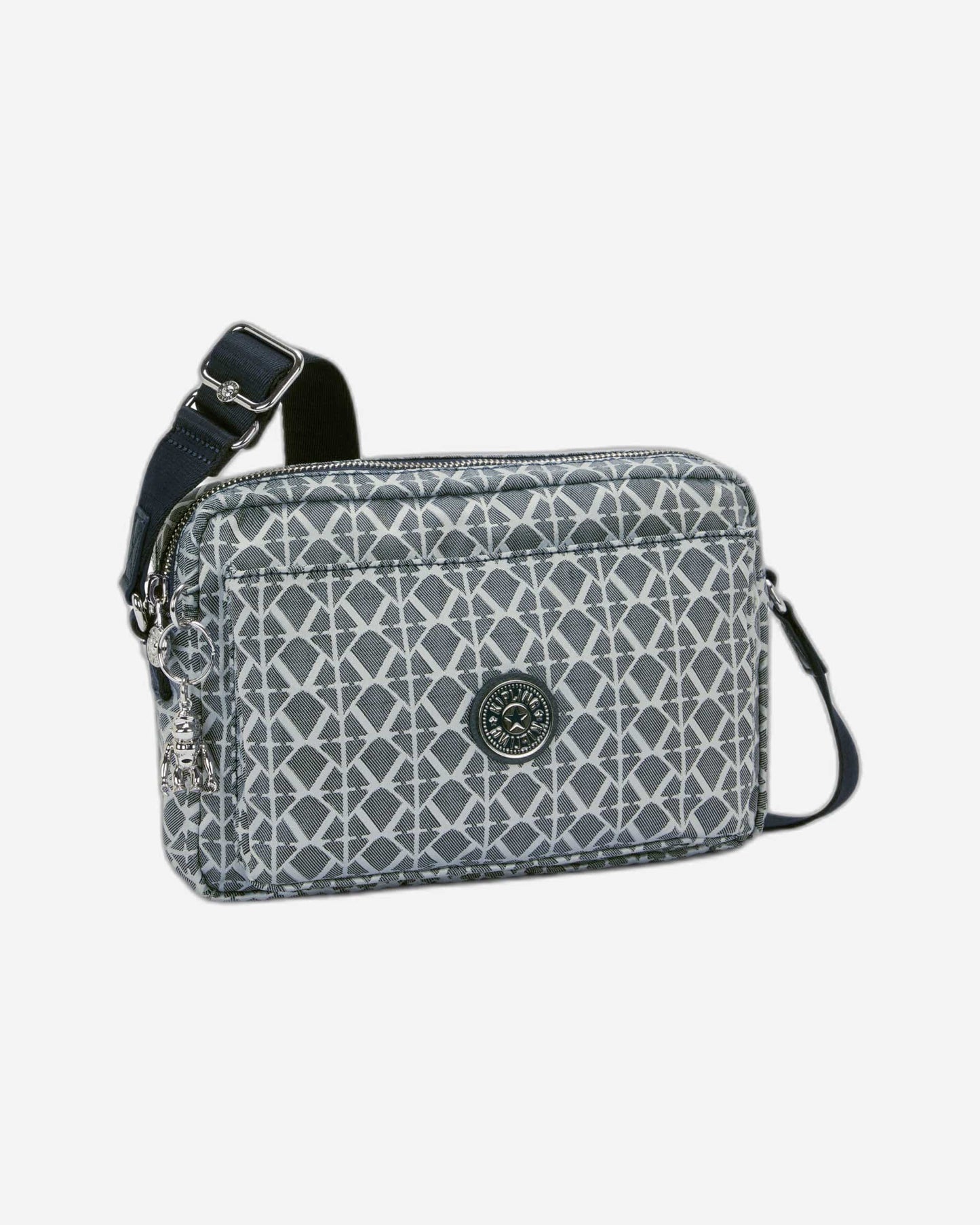 Kipling Abanu M Navy Sign Jq Medium Crossbody I8024-8DM