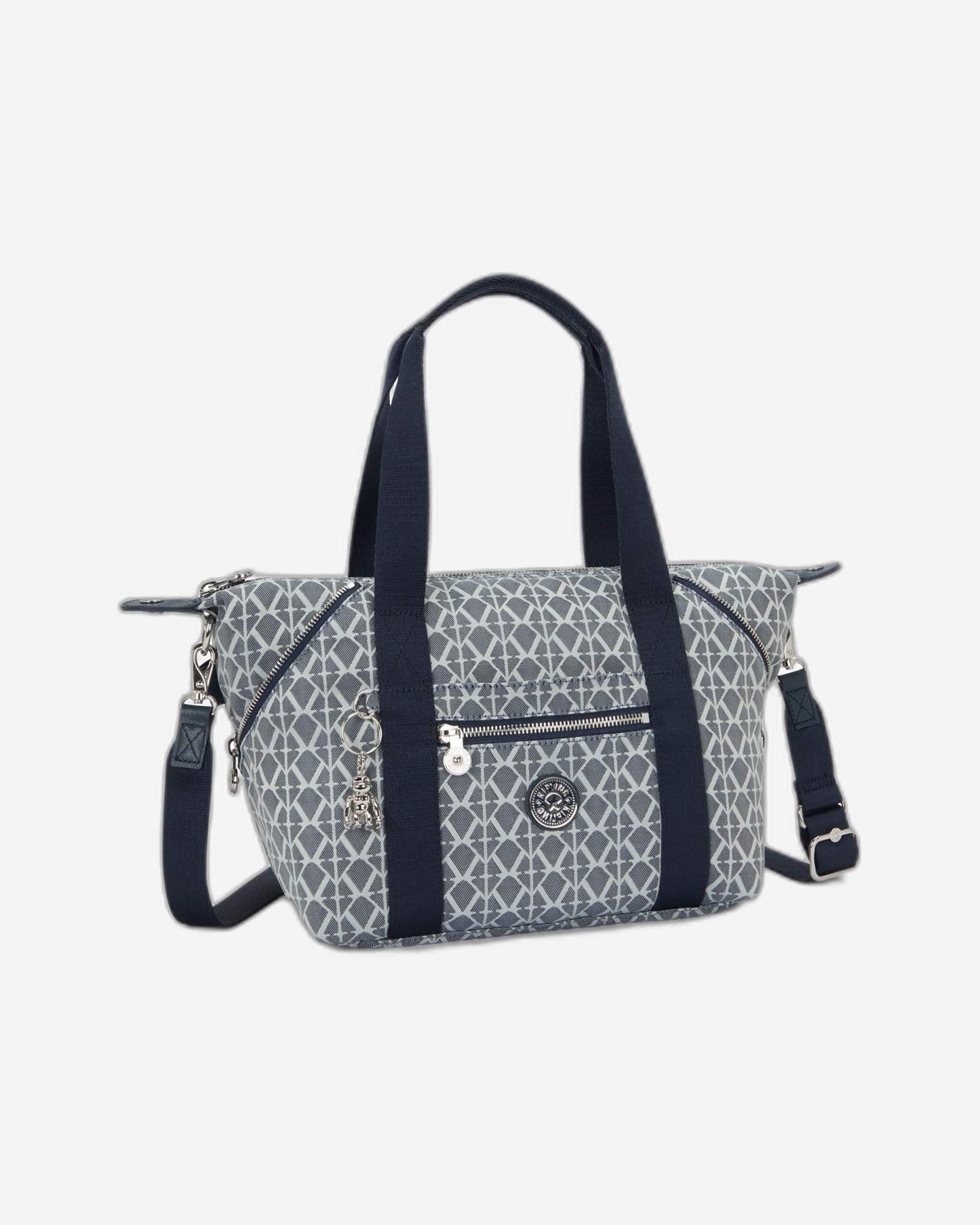 Kipling Art Mini Navy Sign Jq Small Handbag (with Removable Shoulderstrap) I8028-8DM