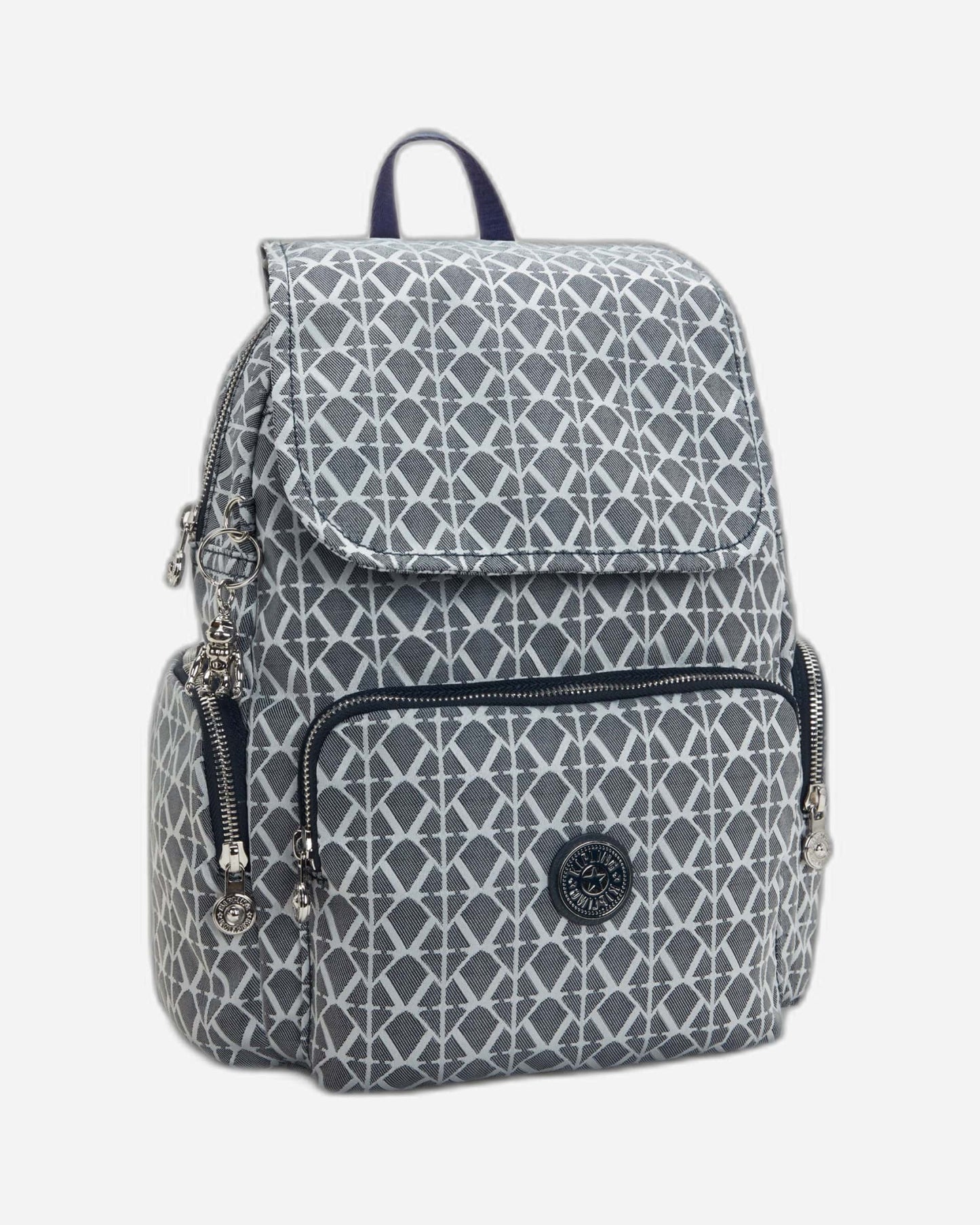 Kipling City Zip S Navy Sign Jq Small Backpack I8029-8DM