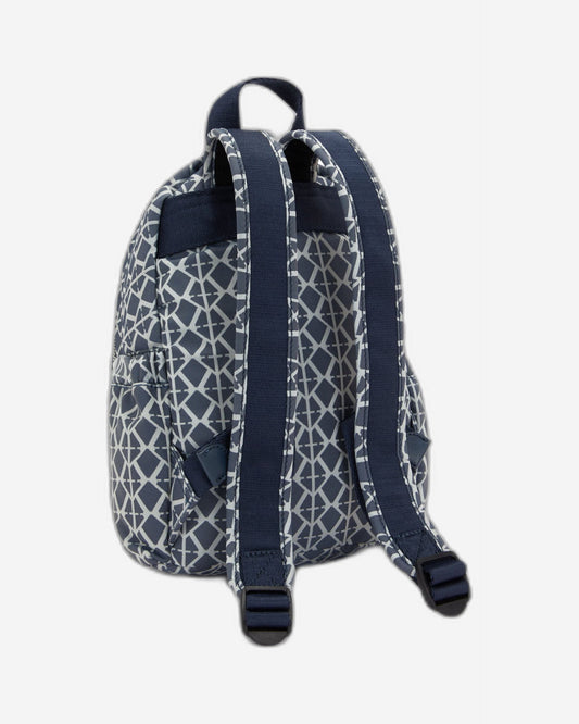 Kipling Delia Mini Navy Sign Jq Small Backpack I8035-8DM
