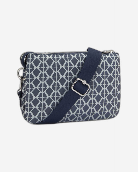 Kipling Riri Navy Sign Jq Small Crossbody (with Removable Shoulderstrap) I8043-8DM
