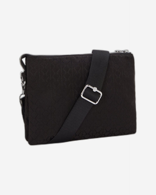 Kipling Riri L Noir Sign Jq Medium Crossbody (with Removable Shoulderstrap) I8044-4NW