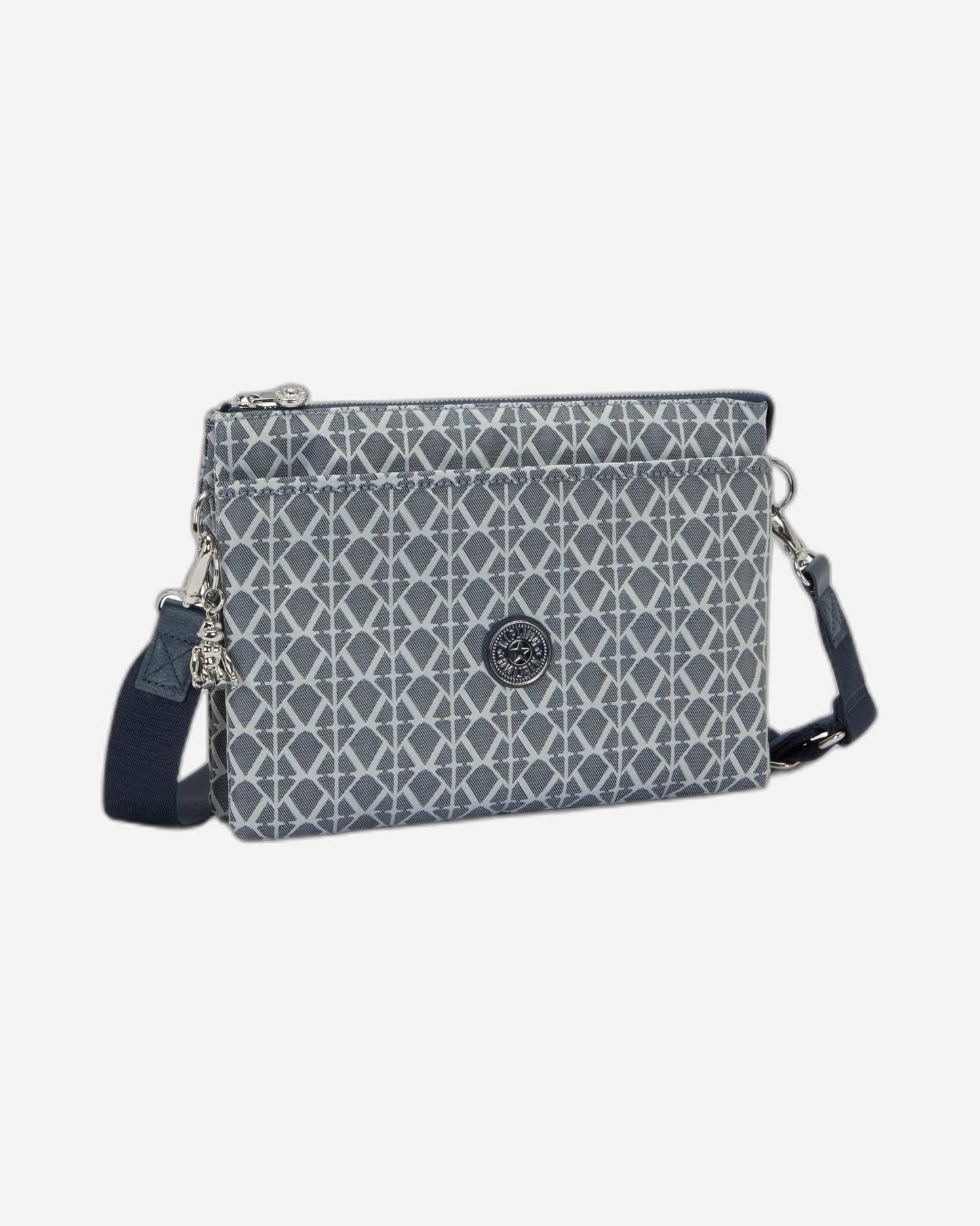 Kipling Riri L Navy Sign Jq Medium Crossbody (with Removable Shoulderstrap) I8044-8DM