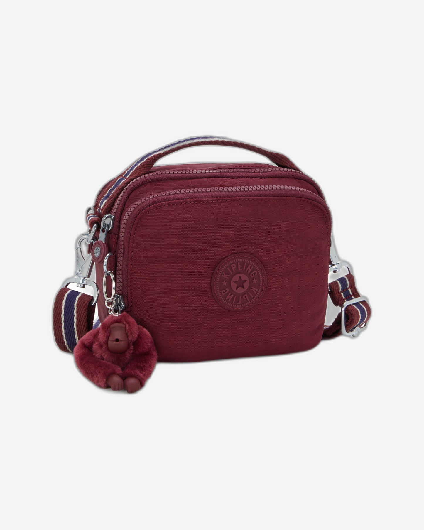 Kipling Cahir Lounge Wine Small crossbody (convertible to backpack) I8061-5FW