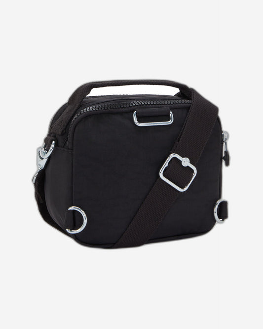 Kipling Cahir Black Noir Small crossbody (convertible to backpack) I8061-P39