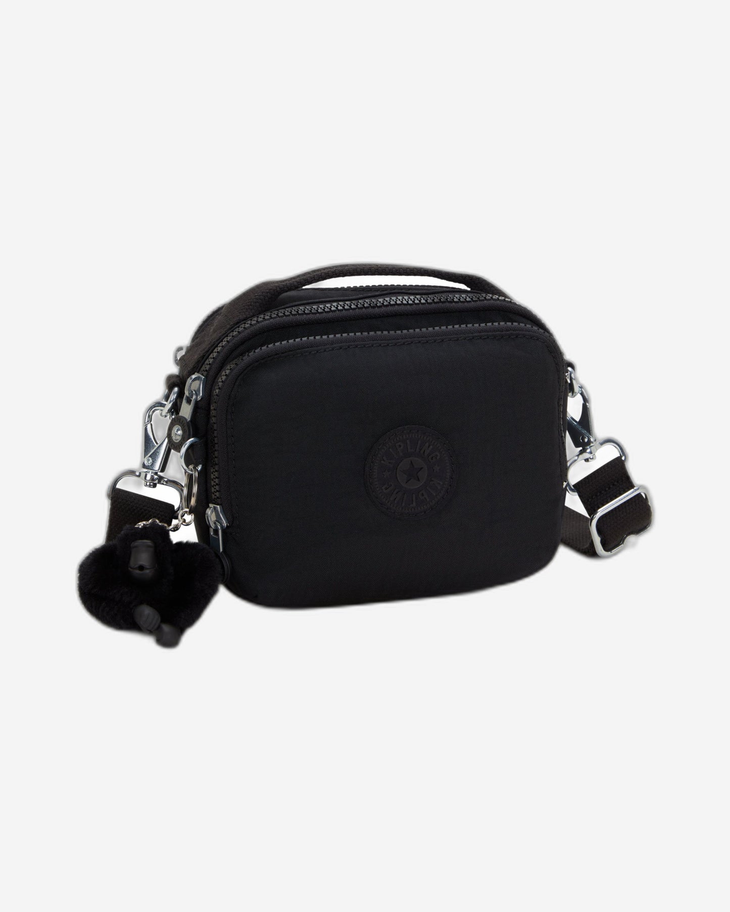 Kipling Cahir Black Noir Small crossbody (convertible to backpack) I8061-P39