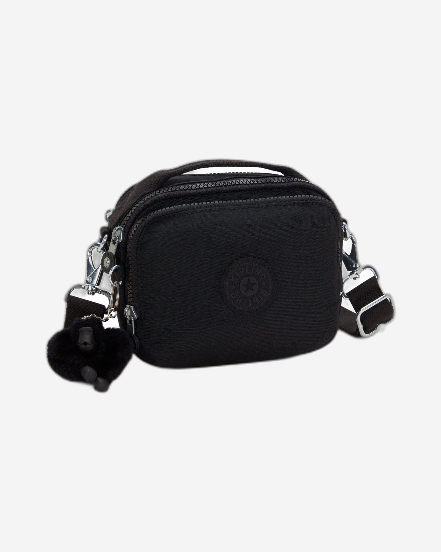 Kipling Cahir Black Noir Small Crossbody (Convertible to Backpack) I8061-P39