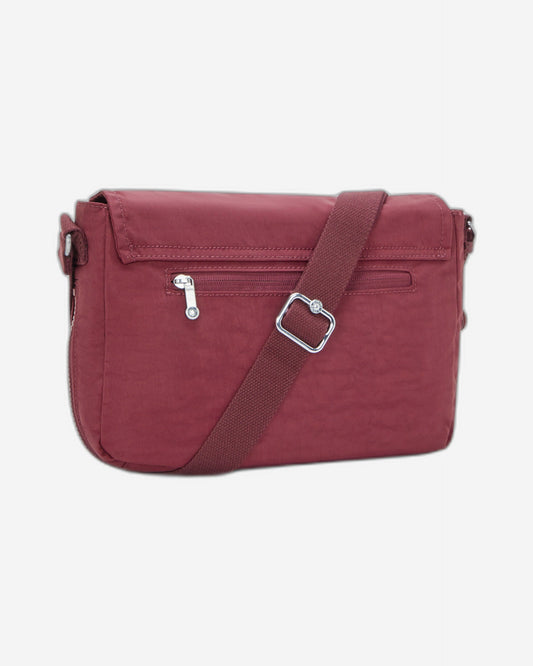 Kipling Dalma Lounge Wine Medium crossbody (with expandable zip) I8123-5FW
