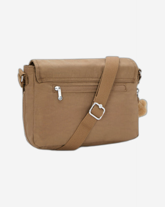 Kipling Dalma Early Tan Medium crossbody (with expandable zip) I8123-7CN