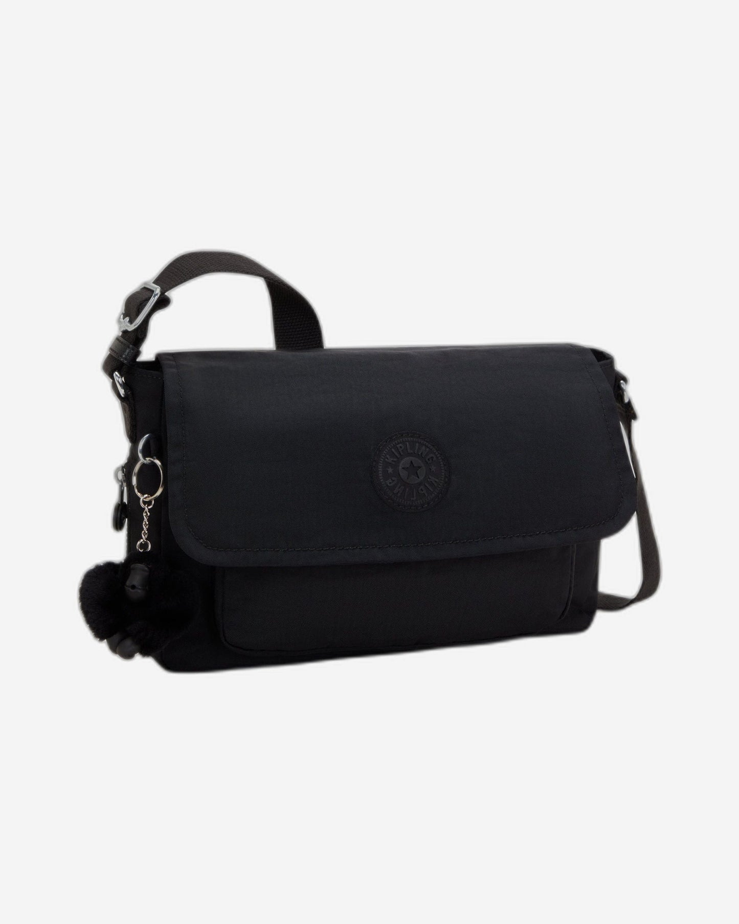 Kipling Dalma Black Noir Medium Crossbody (with Expandable Zip) I8123-P39