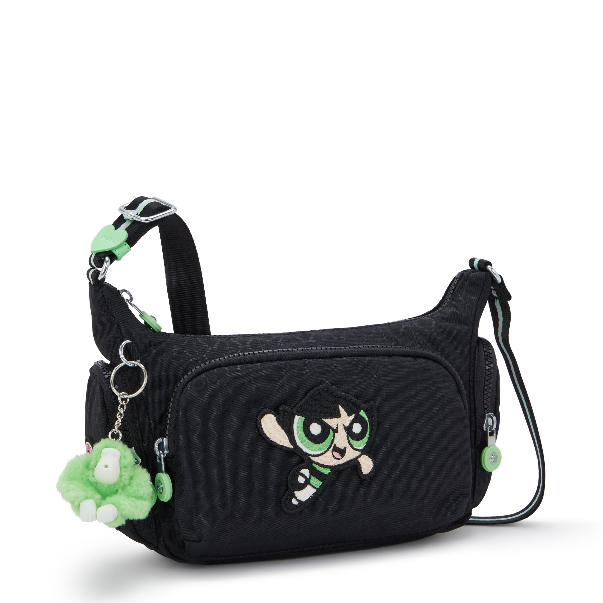 Kipling Gabbette S Powerpuff Girls Green Crossbody Bag I8124-1PF