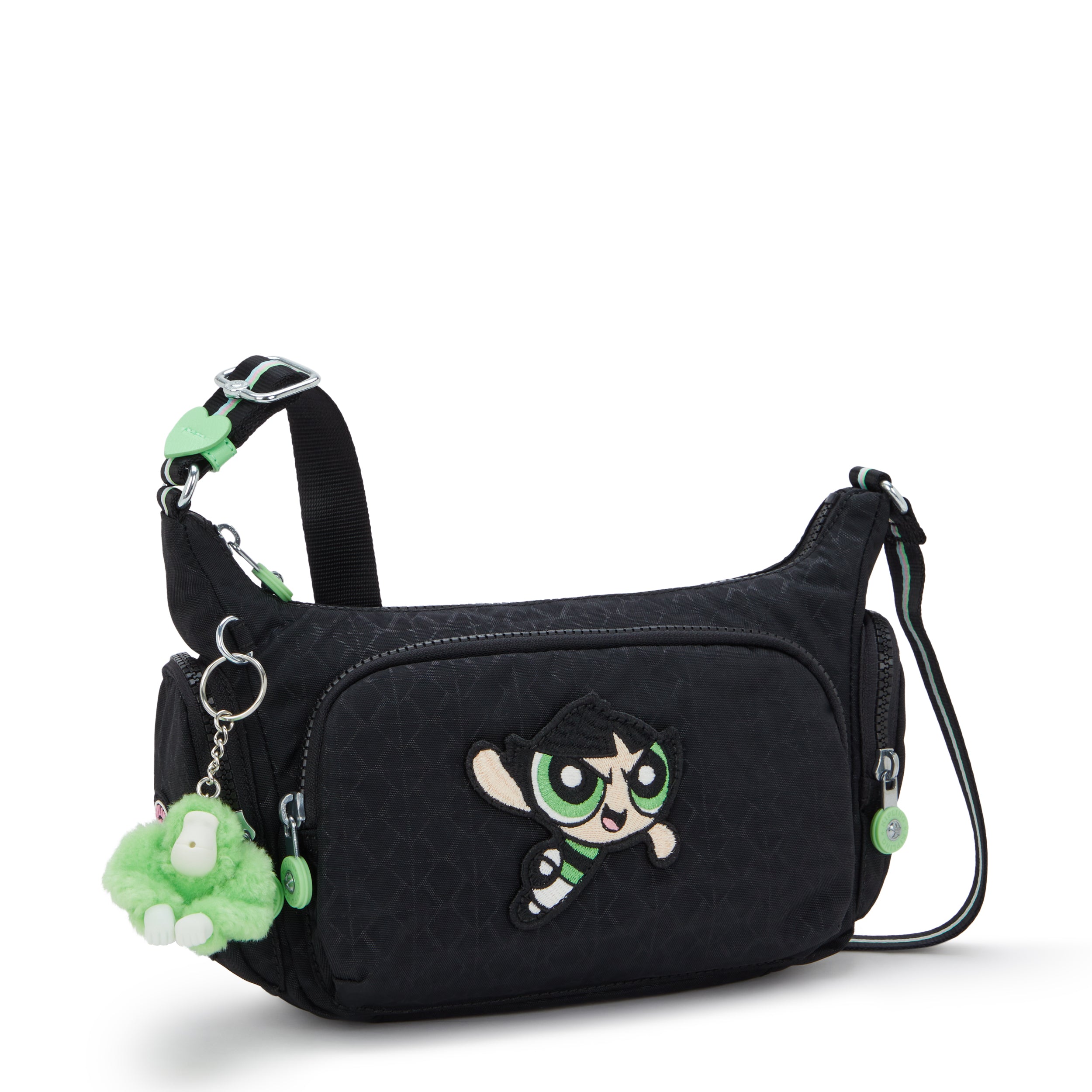 Kipling Gabbette S Powerpuff Girls Green Crossbody Bag I8124-1PF