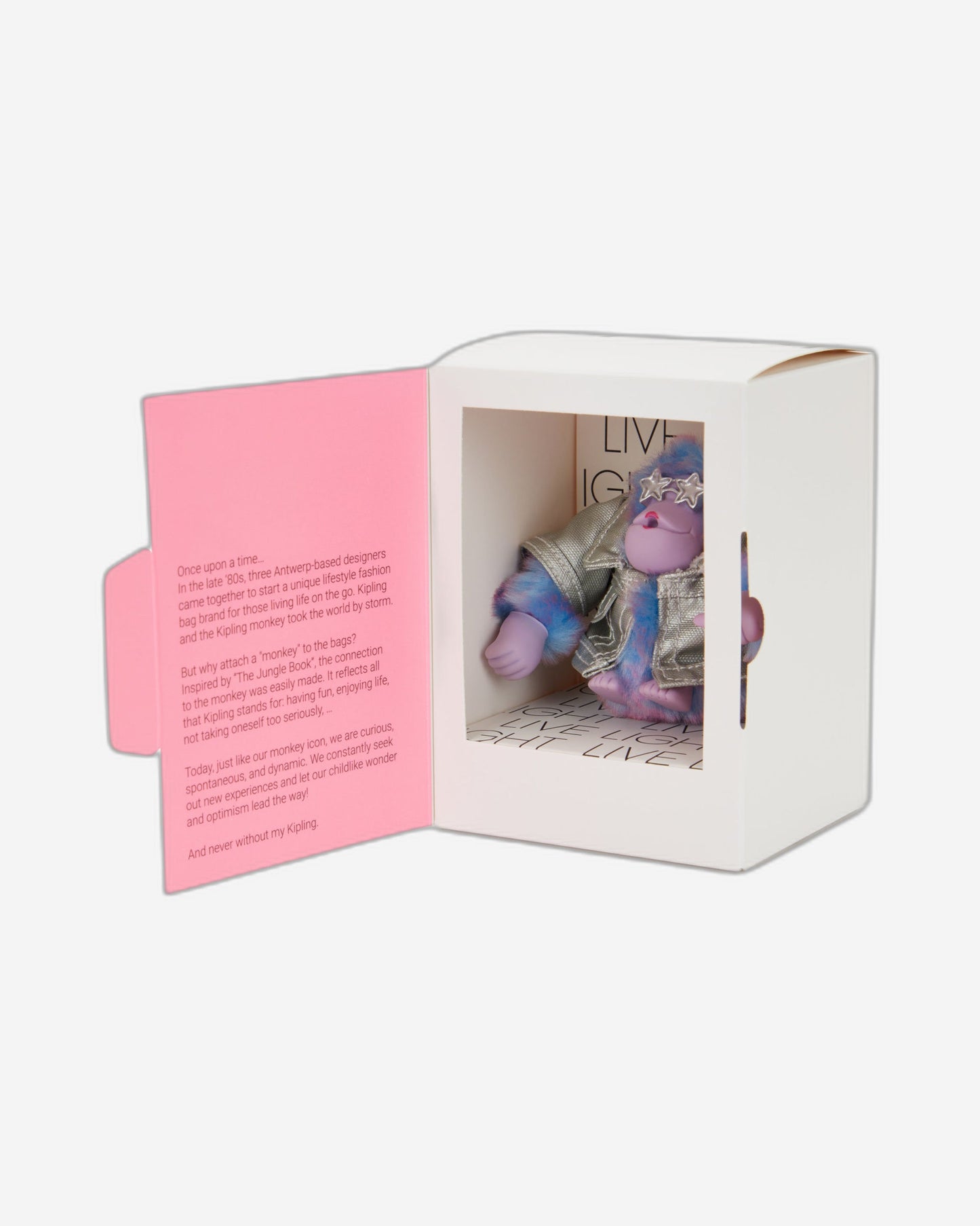 Kipling Disco Monkey Disco Lilac Collector monkey I8148-3SE