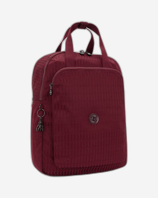 Kipling Kazuki L Maroon Tile Jq Large backpack (with laptop compartment) I8227-9HX