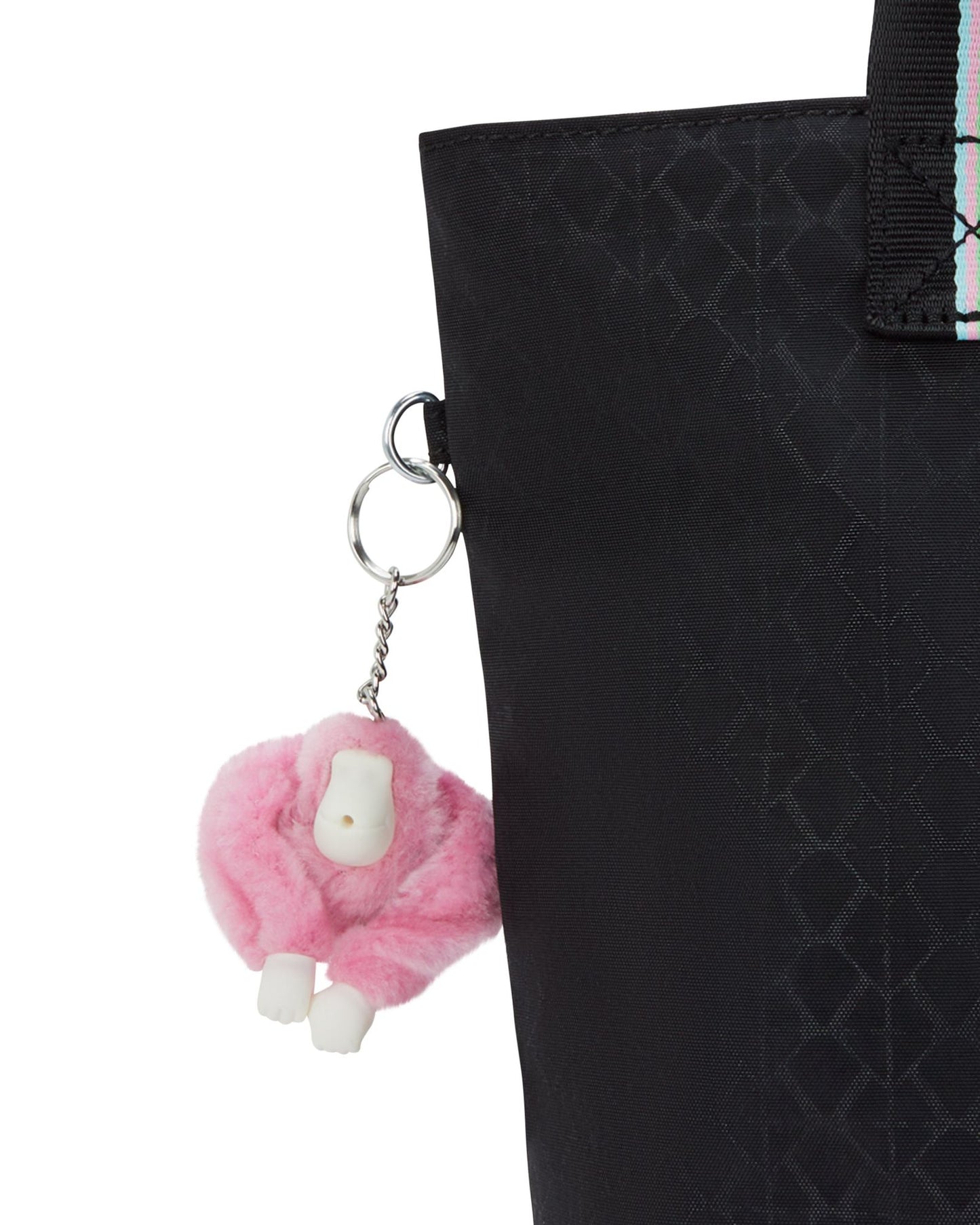 Kipling Hye Lap Powerpuff Girls Black Medium Tote I8905-8PP