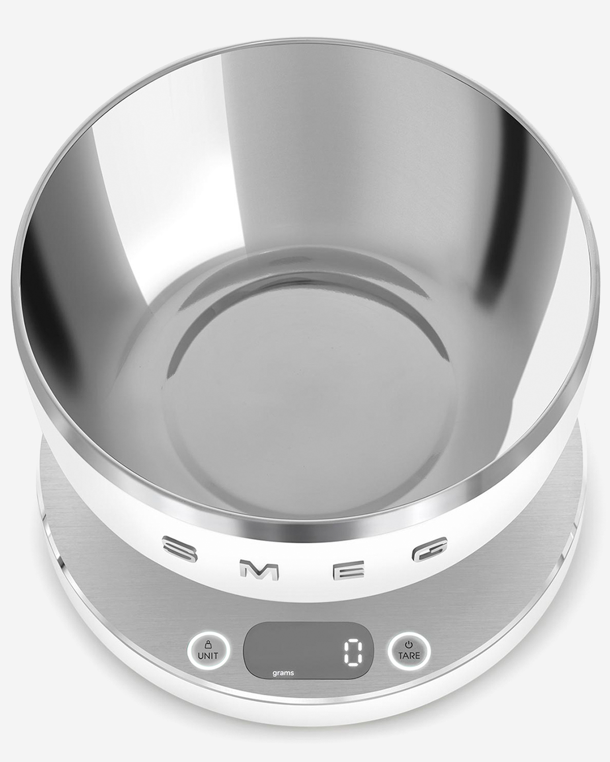 SMEG Analog Digital Scale Matt White - KSC01WHMWW
