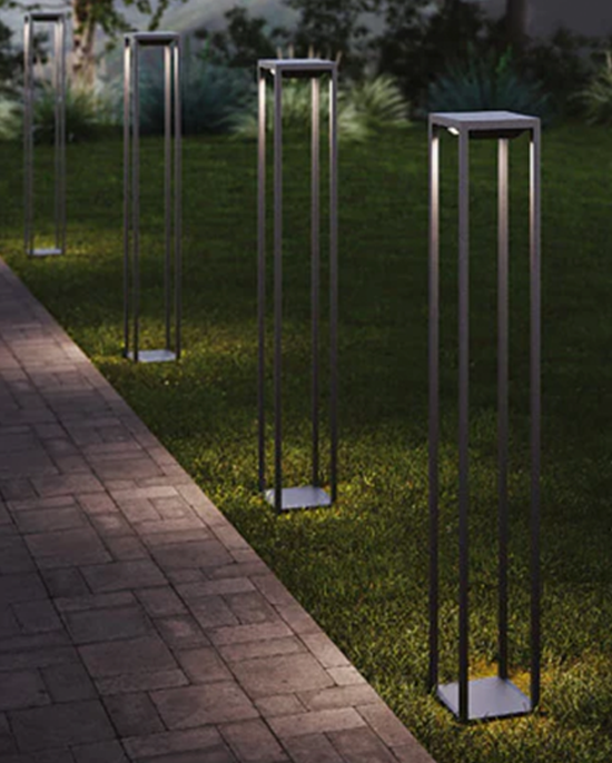 Zafferano Home Solar Lamp Dark Gray