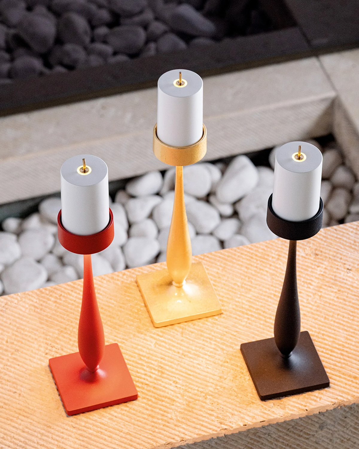 Zafferano Perpetua Table Lamp Gold Leaf