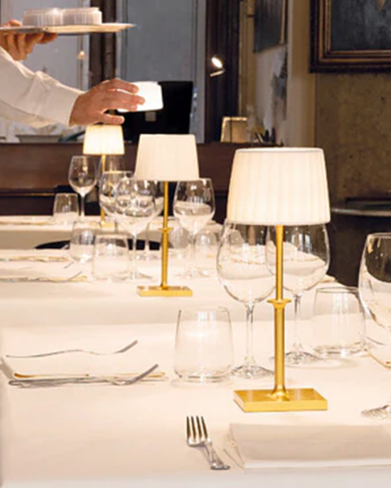 Zafferano Poldina Classic Lamp Matt White Ivory