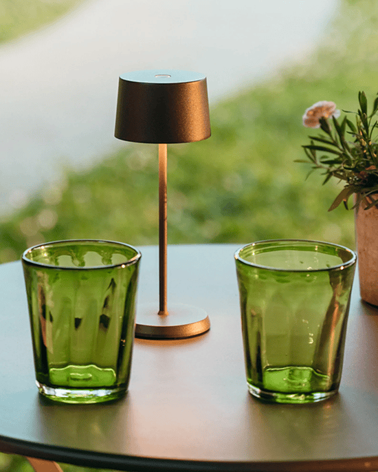 Zafferano Olivia Micro Lamp Dark Gray