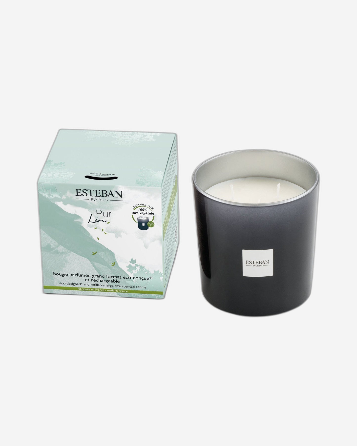 Esteban Pur Lin Large Size Scented Candle 450g