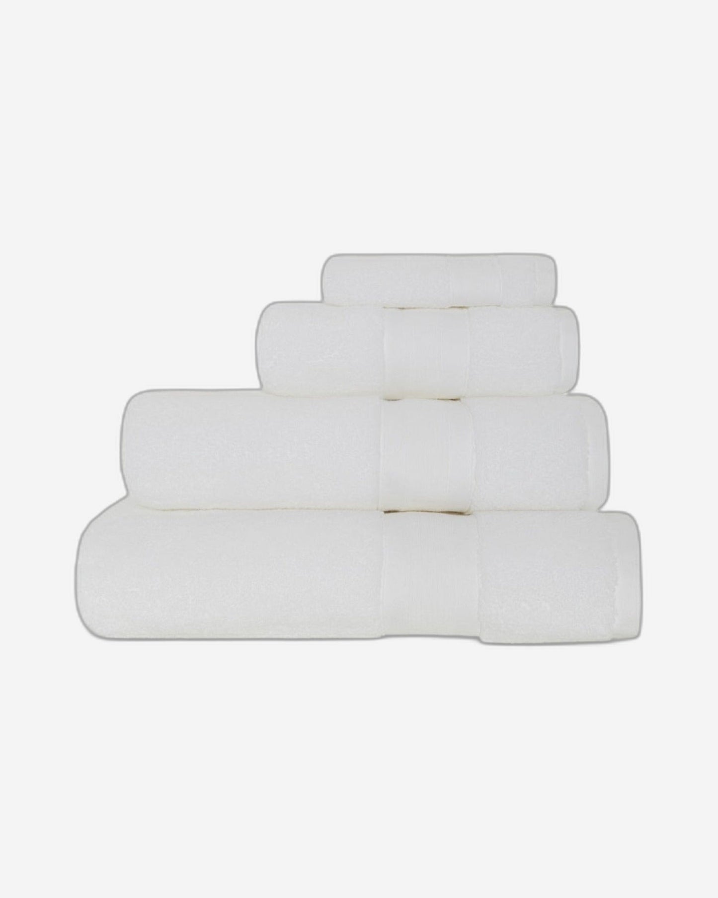 Jasper Conran "Zero Twist Cotton" Bath Towels Collection in White