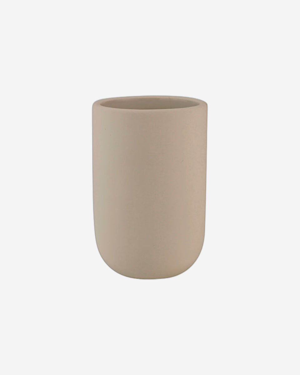 Mette Ditmer "Lotus" Bathroom Accessories in Sand (Beige)